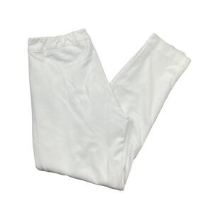 Soft‎ Surroundings Petite Medium White Leggings Elastic Waist Pull On Skinny